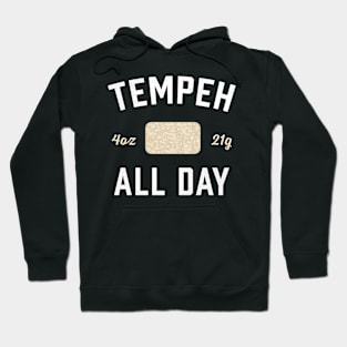 Tempeh Vegan Protein Tempeh All Day Hoodie